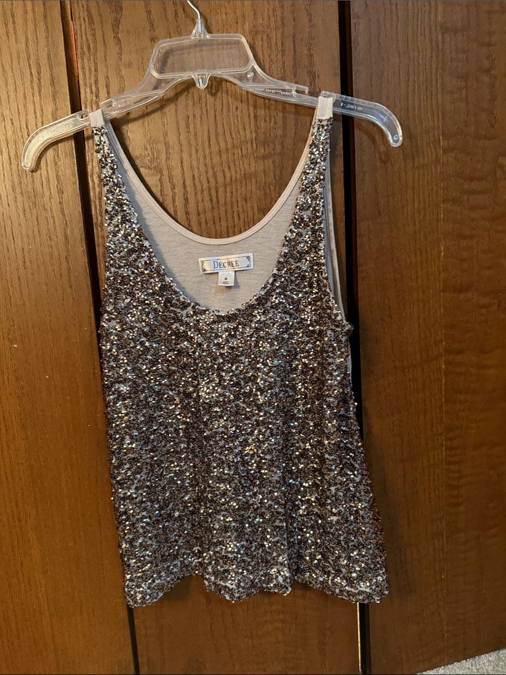 Decree Sequin Tank